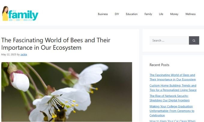 Publish Guest Post on thefamilyceoblog.com