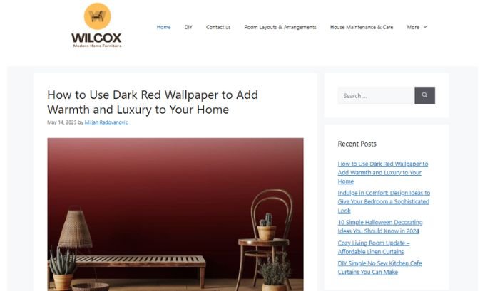Publish Guest Post on wilcoxfurniture.com