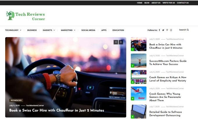 Publish Guest Post on techreviewscorner.com