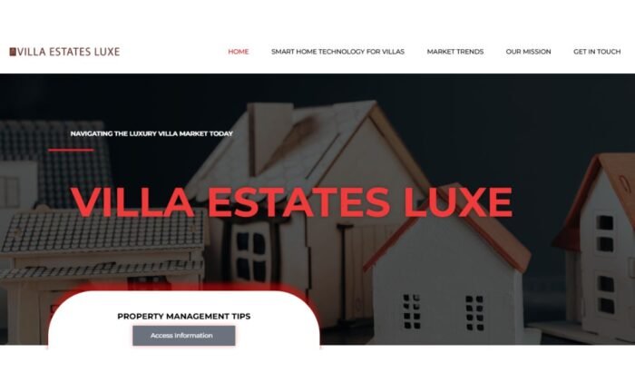 Publish Guest Post on villaestatesluxe.com