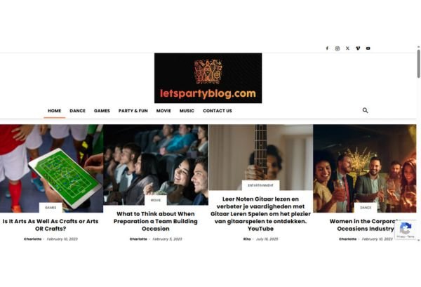 Publish Guest Post on letspartyblog.com