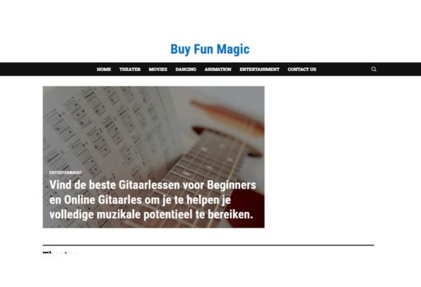 Publish Guest Post on buyfunmagic.com