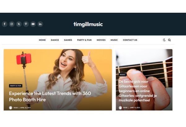 Publish Guest Post on timgillmusic.com