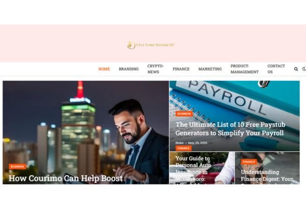 Publish Guest Post on liveyourdreamoc.com
