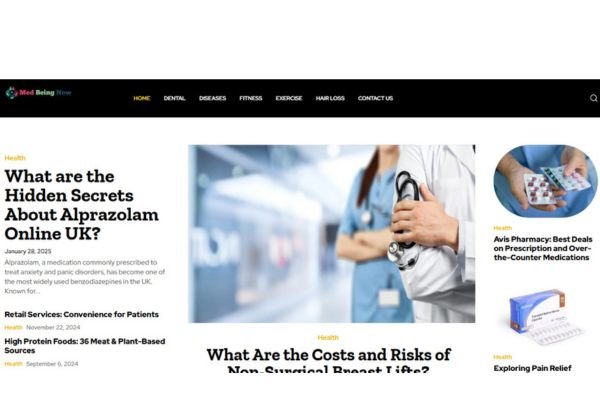 Publish Guest Post on medbeingnow.com