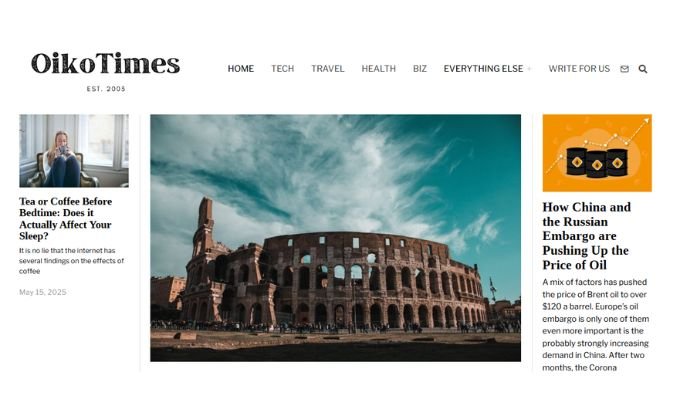 Publish Guest Post on oikotimes.com