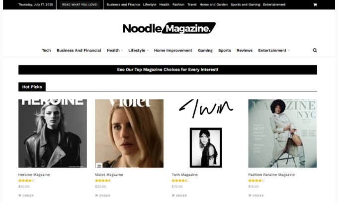 Publish Guest Post on thenoodlemagazine.net