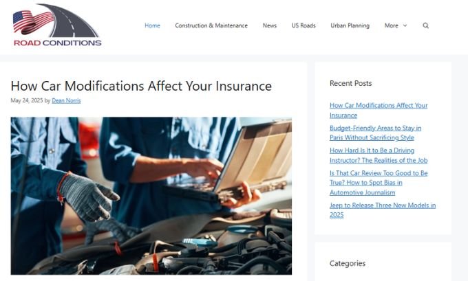 Publish Guest Post on usroadconditions.com