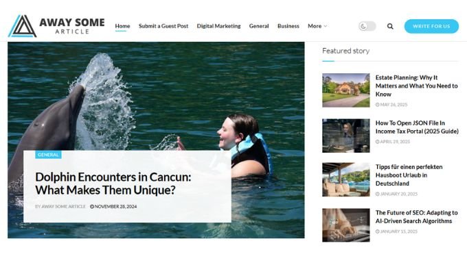 Publish Guest Post on awaysomearticle.com