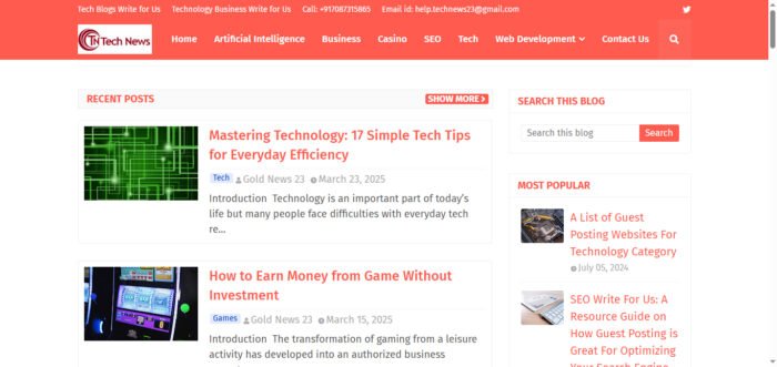 Publish Guest Post on technews23.com