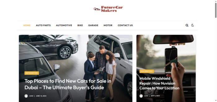 Publish Guest Post on futurecarmakers.com