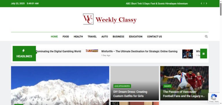Publish Guest Post on weeklyclassy.com