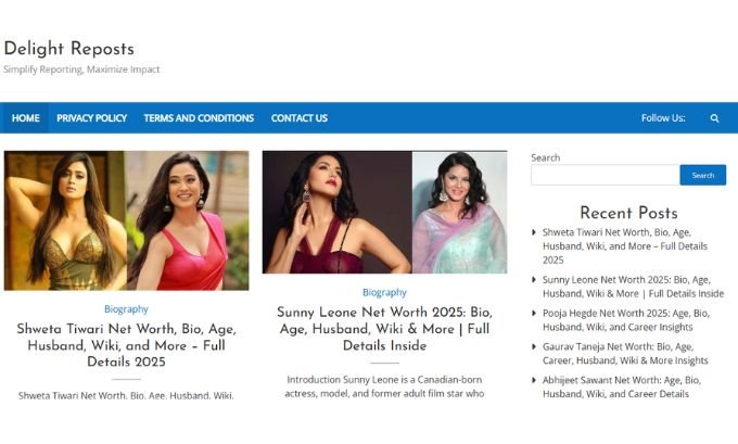 Publish Guest Post on delightreports.com