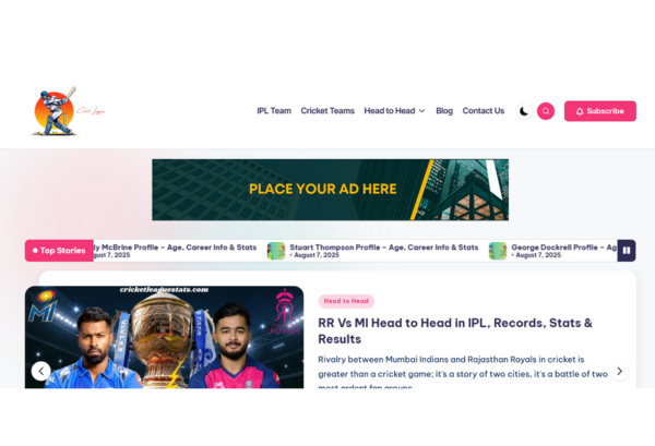 Publish Guest Post on cricketleaguestats.com