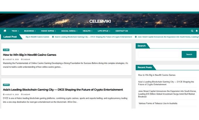 Publish Guest Post on celebviki.net