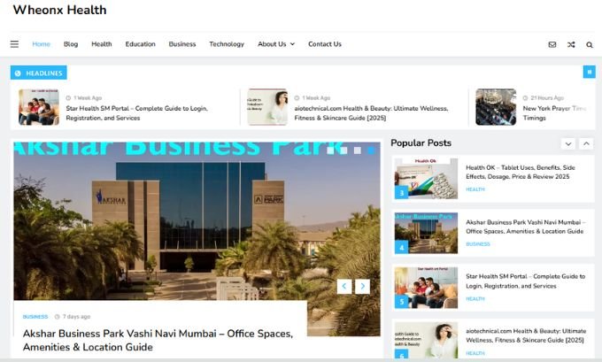Publish Guest Post on wheonxhealth.com