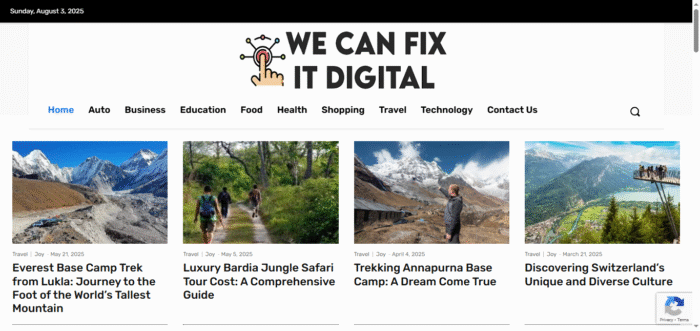 Publish Guest Post on wecanfixitdigital.com