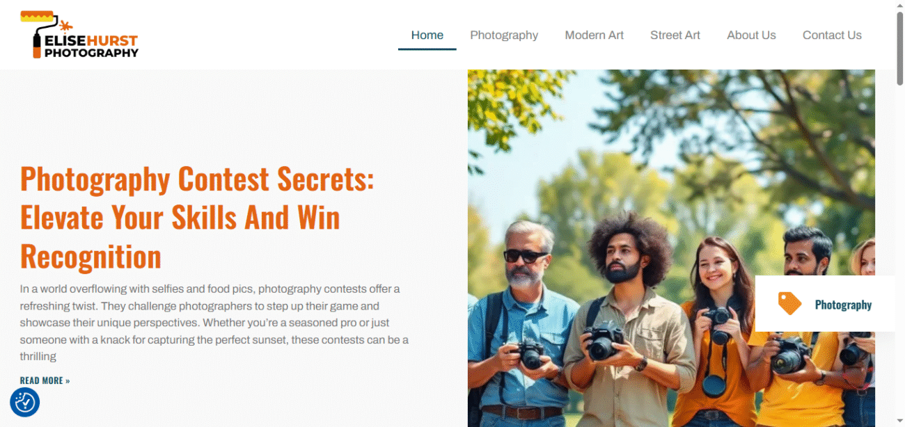 Publish Guest Post on elisehurstphotography.com