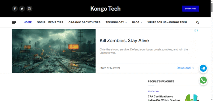 Publish Guest Post on kongotech.org
