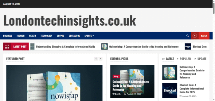 Publish Guest Post on londontechinsights.co.uk