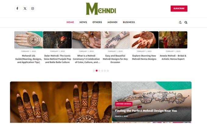 Publish Guest Post On Mehndi.blog