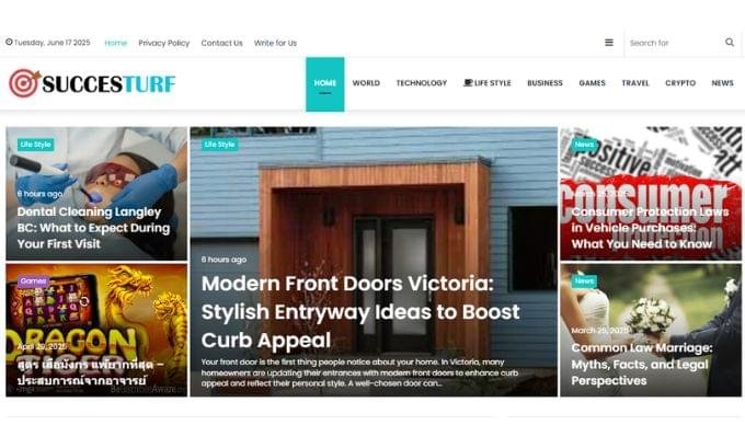 Publish Guest Post on succesturf.com