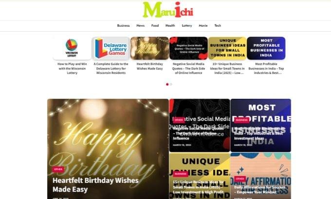 Publish Guest Post On maruichi.in