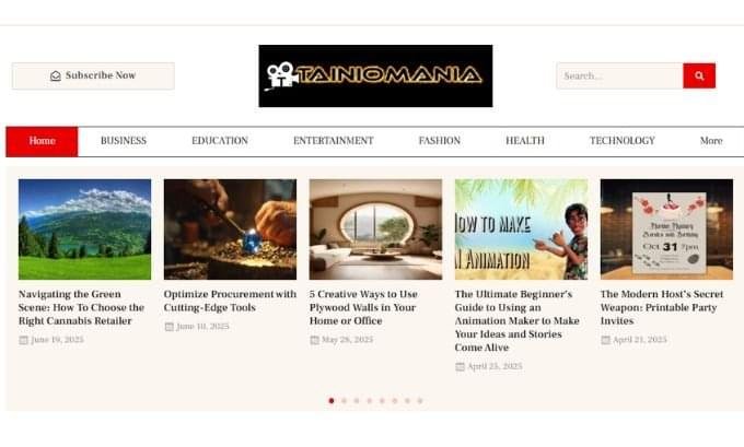 Publish Guest Post on tainiomania.io